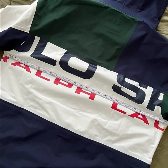NWT! POLO SPORT 🇺🇸 Eton Field Jacket Color Block Waterproof - Picture 7 of 7